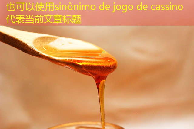 sinônimo de jogo de cassino